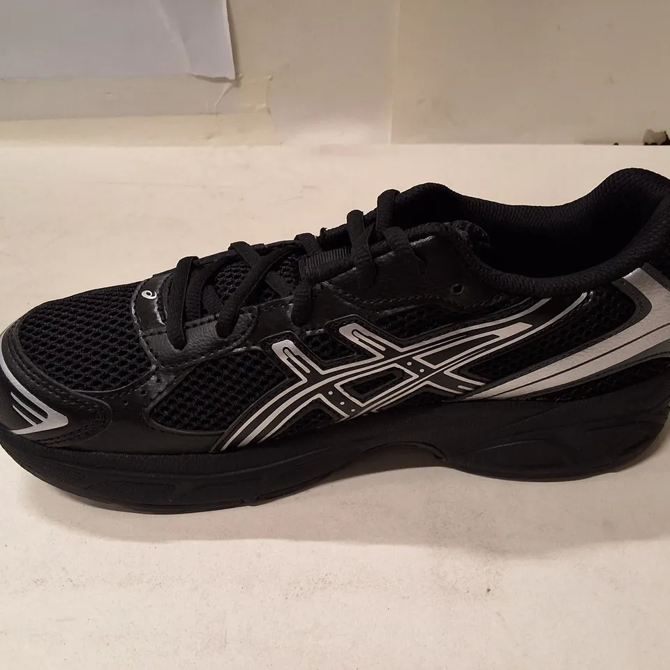 ASICS GEL-1130 GS KIDS RUNNING SHOES – BLACK/PURE SILVER, UK 5.5 (US 6.5)