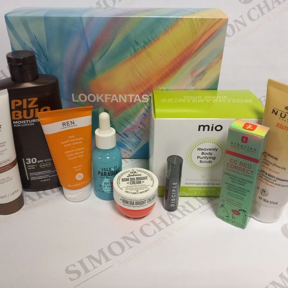 BOED LOOK FANTASTIC BEAUTY BOX 9 PIECE GIFT SET