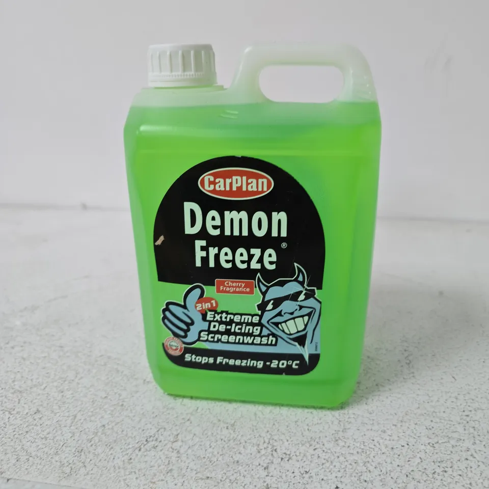 CARPLAN DEMON FREEZE SCREENWASH – CHERRY FRAGRANCE, 2.5L