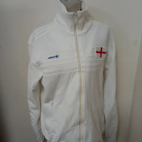 ADIDAS ORIGINAL ZIPPED JACKET SIZE M