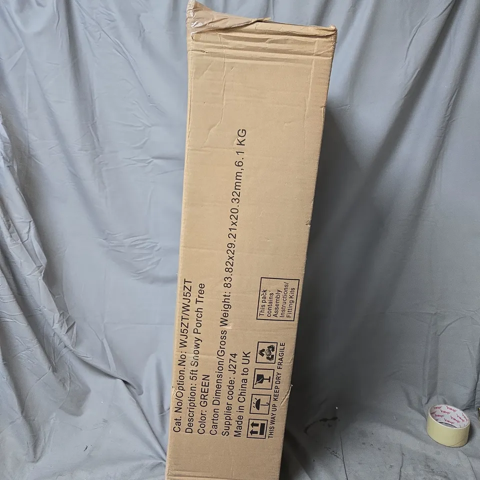 5FT SNOWY PORCH CHRISTMAS TREE