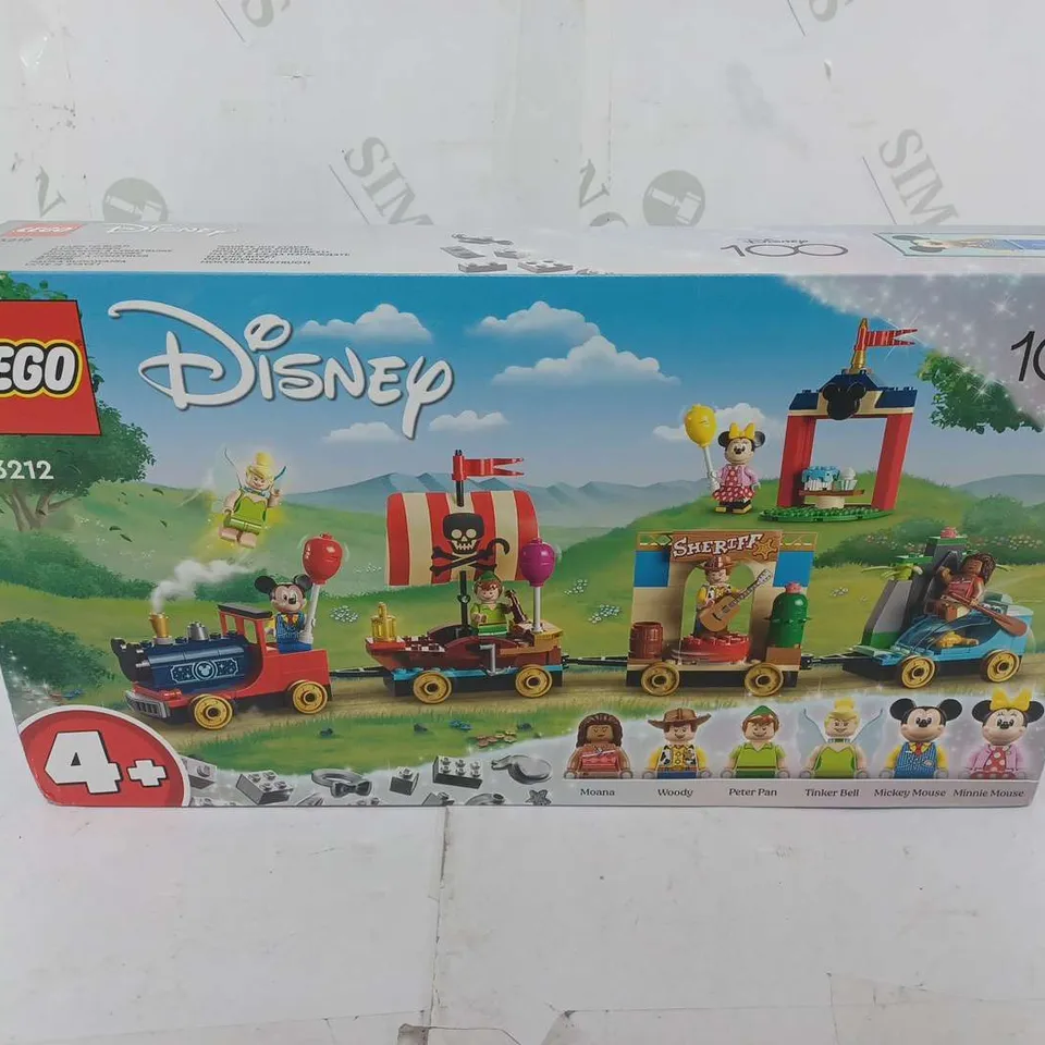 BOXED LEGO DISNEY CELEBRATION TRAIN 43212 RRP £34.99