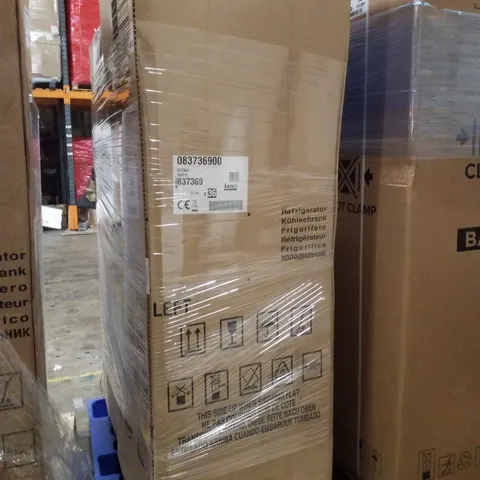 BOXED LEC 55CM FRIDGE FREEZER 50:50 - WHITE