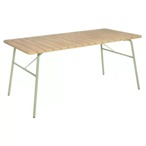 BOXED BOLERO HZ218 MELBOURNE OUTDOOR POLYWOOD DINING TABLE -1610MM (1 BOX)