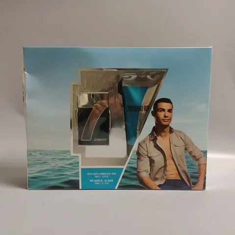 BOXED AND SEALED CRISTIANO RONALDO 2-PIECE GIFT SET TO INCLUDE EAU DE TOILETTE 30ML AND BODY SHOWER GEL 150ML