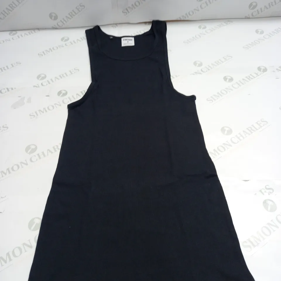 GYMSHARK RIBBED TANK TOP SIZE M