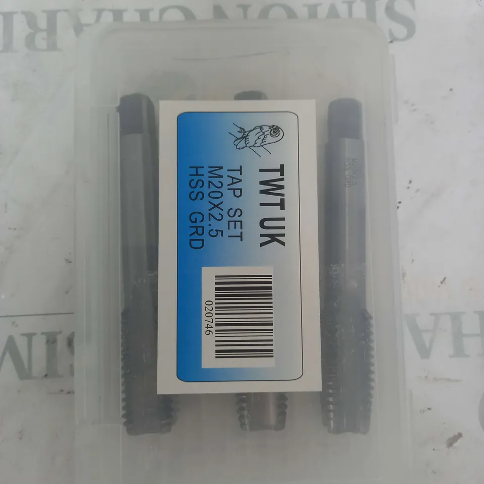 TWT UK TAP SET M20 X 2.5 