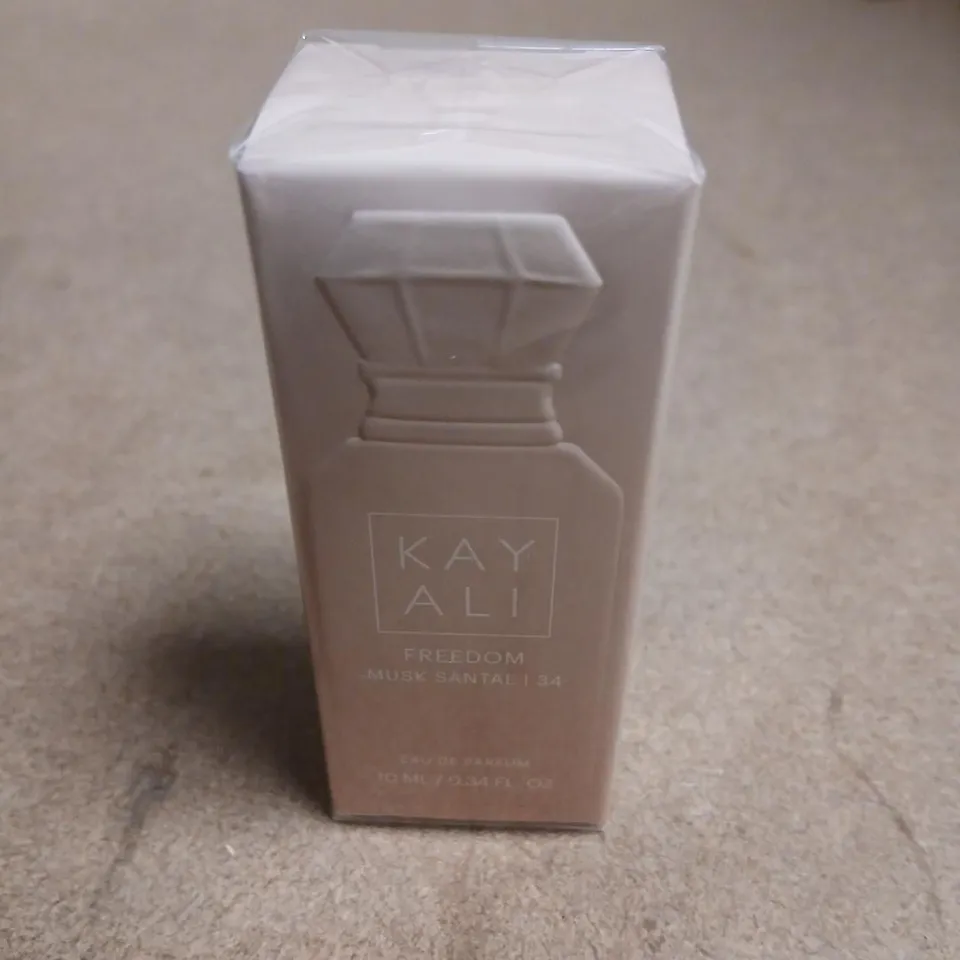 BOXED KAY ALI FREEDOM MUSK SANTAL 34 EAU DE PARFUM 10ML