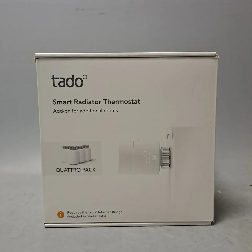 BOXED TADO SMART RADIATOR THERMOSTAT 