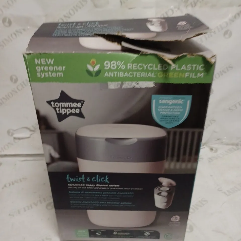 TOMMEE TIPPEE TWIST & CLICK ADVANCED NAPPY DISPOSAL SYSTEM