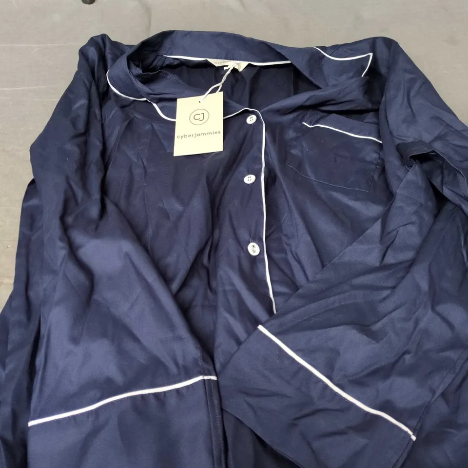 CYBERJAMMIES NAVY HOTEL PJ TOP - UK 12