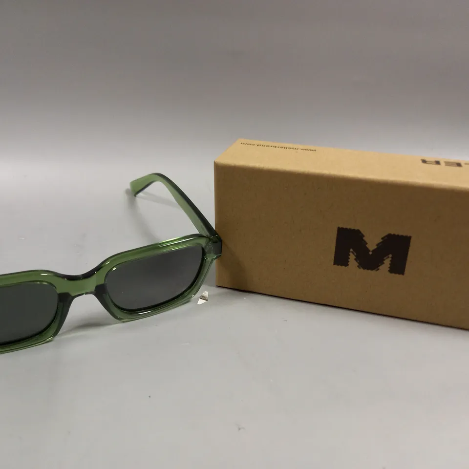 MELLER ADISA GREEN FRAMED SUNGLASSES