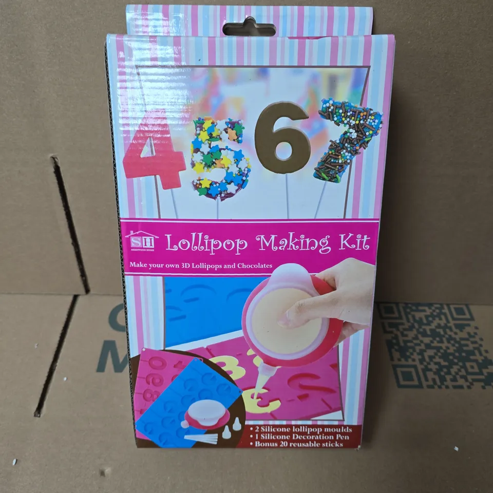 LOLLIPOP MAKING KIT – SILICONE MOLDS & DECORATION PEN
