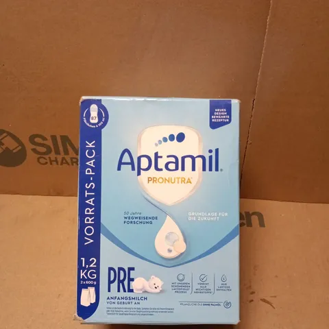 APTAMIL PRONUTRA INFANT FORMULA VORRATS PACK 1.2KG (2 X 600G) - BB 27/5/27