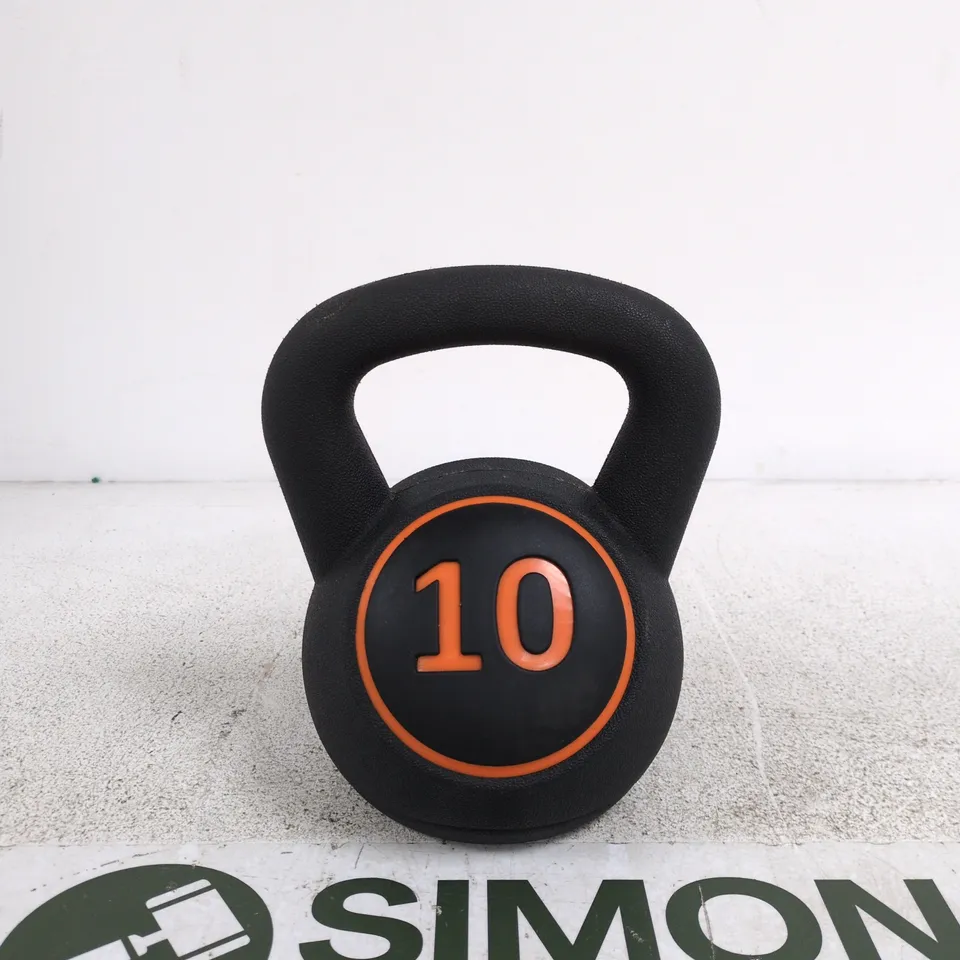 10KG BLACK KETTLE BELL