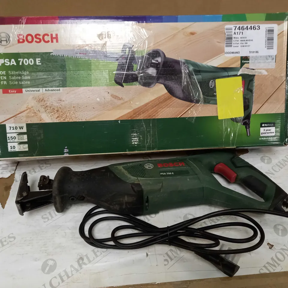 BOSCH PSA 700 E SABRE SAW