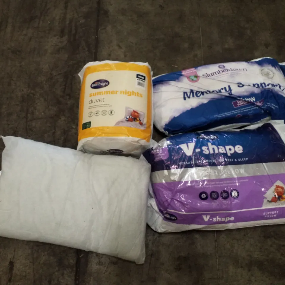 PALLET OF 2 BOXES EACH CONTAINING ASSORTED BEDDING 