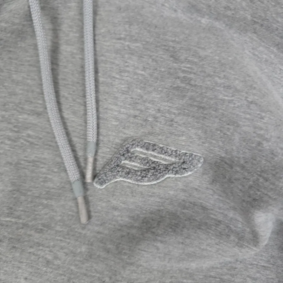 FREQUENCY LOGO HOODIE – GREY, SIZE S