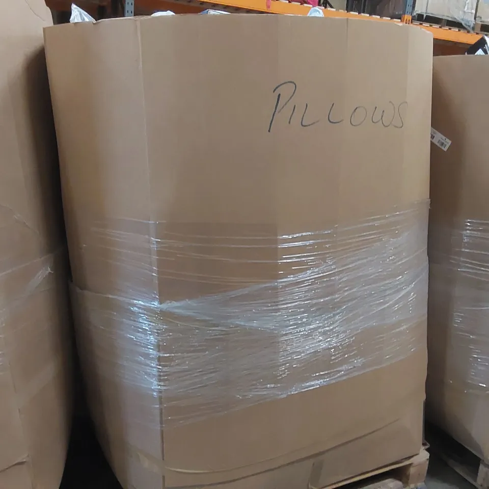 PALLET TO CONTAIN A LARGE ASSORTMENT OF PILLOWS, CUSHIONS AND RELATED PRODUCTS 