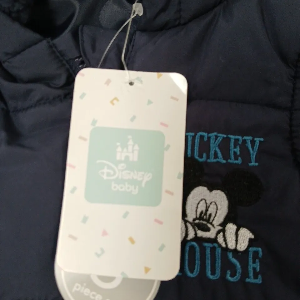 DISNEY BABY MICKEY MOUSE PADDED VEST – NAVY, 6–9 MONTHS