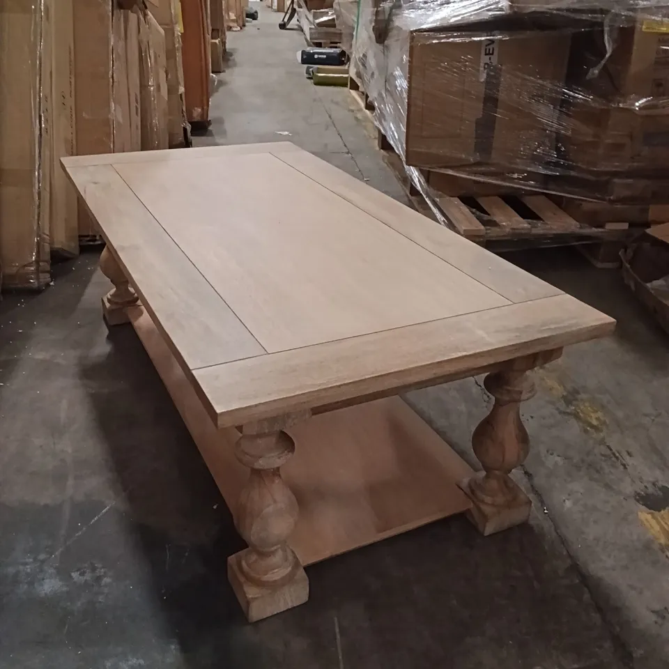 DUNELM BRIDGET COFFEE TABLE - WHITEWASH