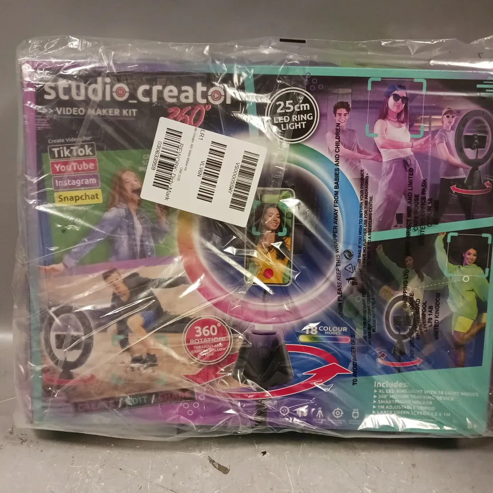 STUDIO CREATOR 360 VIDEO MAKER KIT 