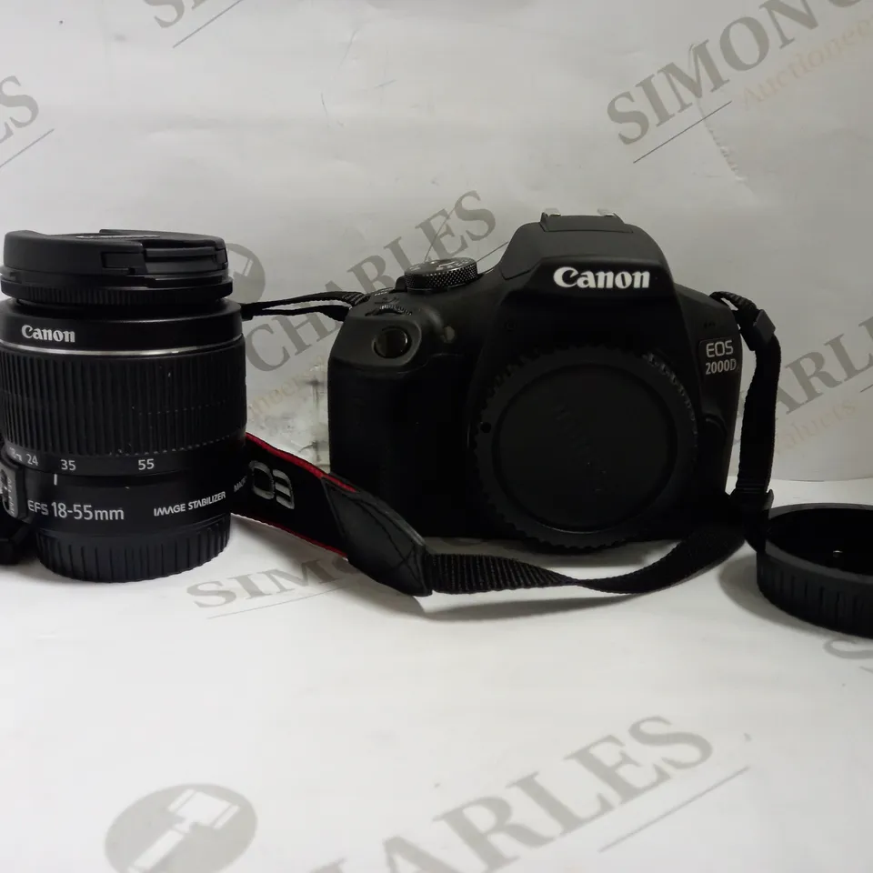 CANON DS126741 EOS 2000D CAMERA WITH EFS18-55MM LENS