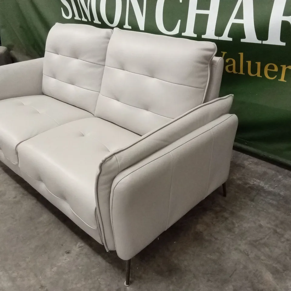 QUALITY DESIGNER ITALIAN MADE BOLZANO 2 SEATER LEATHER LOVESEAT