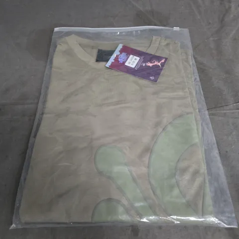 SYNA OLIVE CAMOUFLAGE PRINT T-SHIRT – SIZE M (MEN'S)