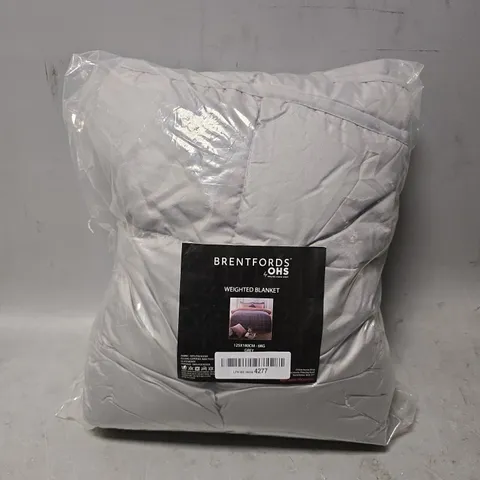 BRENTFORDS BY OHS WEIGHTED BLANKET 125CM X 180CM