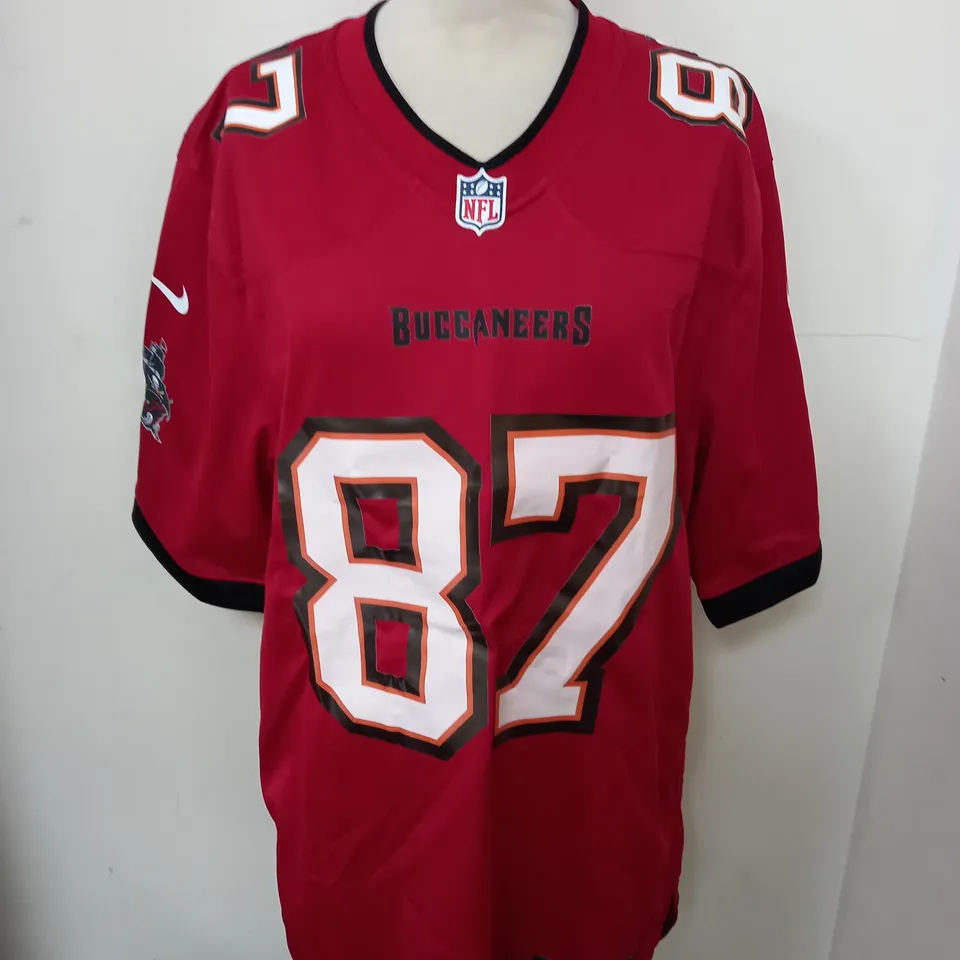 TAMPA BAY BUCCANEERS FOOTBALL JERSEY SIZE L