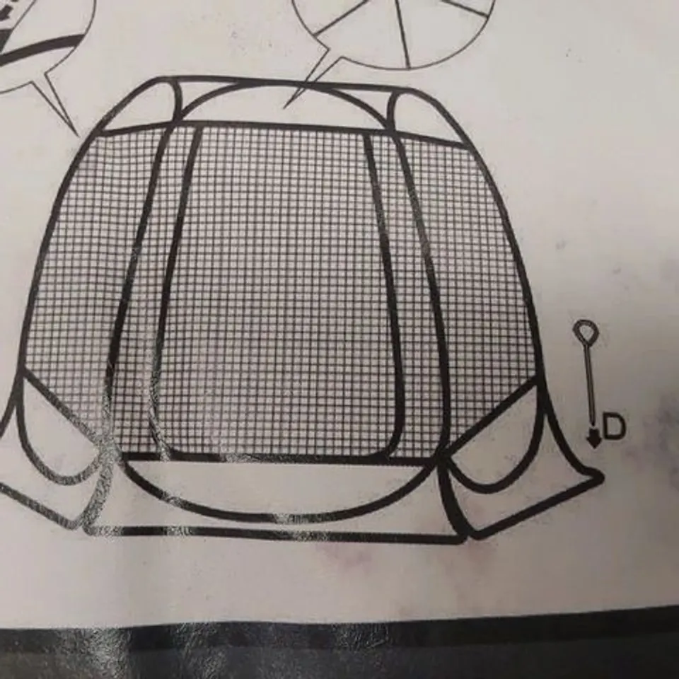BRAND NEW BOXED HOMES DIRECT 365 8 SIDED POP UP BUBBLE TENT