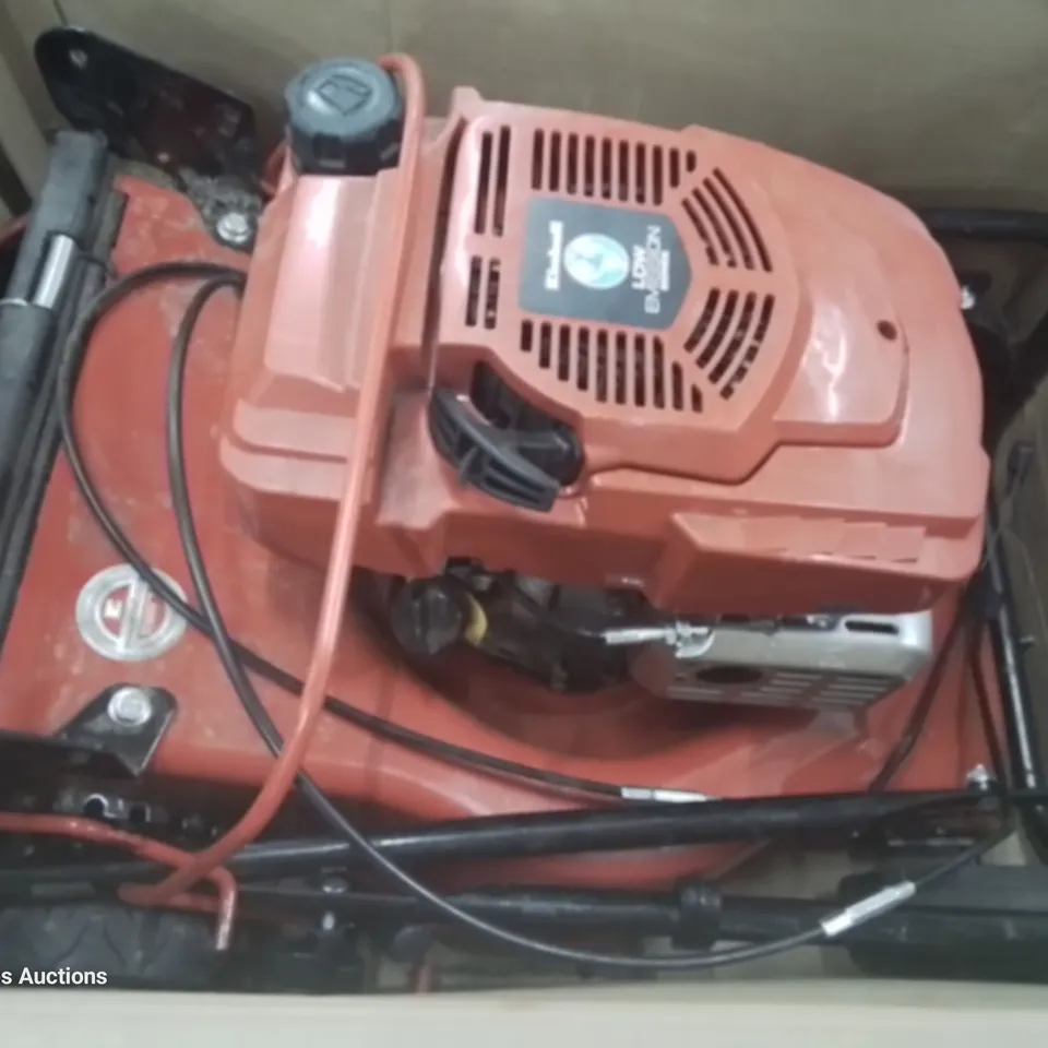 BOXED EINHALL PETROL ROTARY LAWNMOWER 