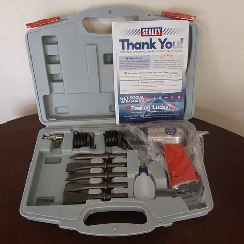 SEALEY AIR HAMMER KIT MEDIUM STROKE // MODEL: GSA12