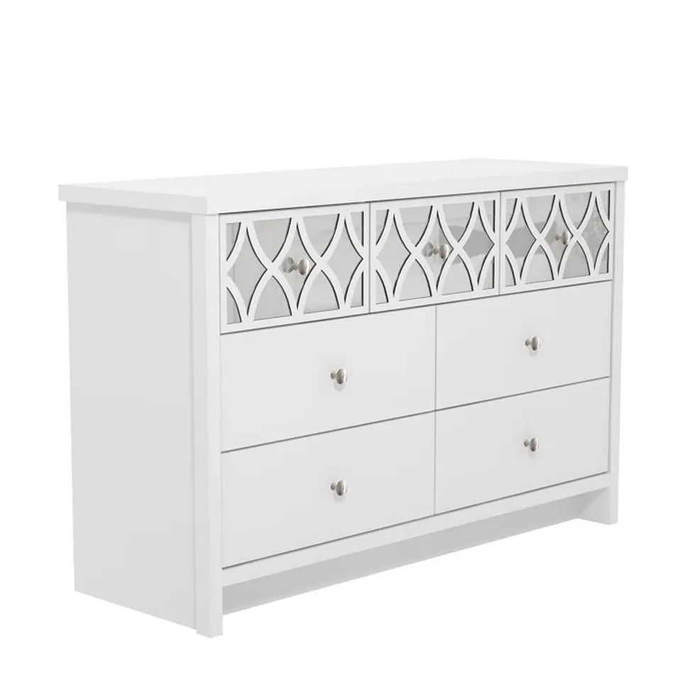 BOXED IRIS 3+4 CHEST OF DRAWERS (1 BOX)