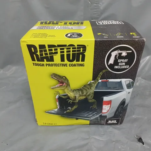 BOXED RAPTOR TOUGH PROTECTIVE COATING IN BLACK (3.8L)