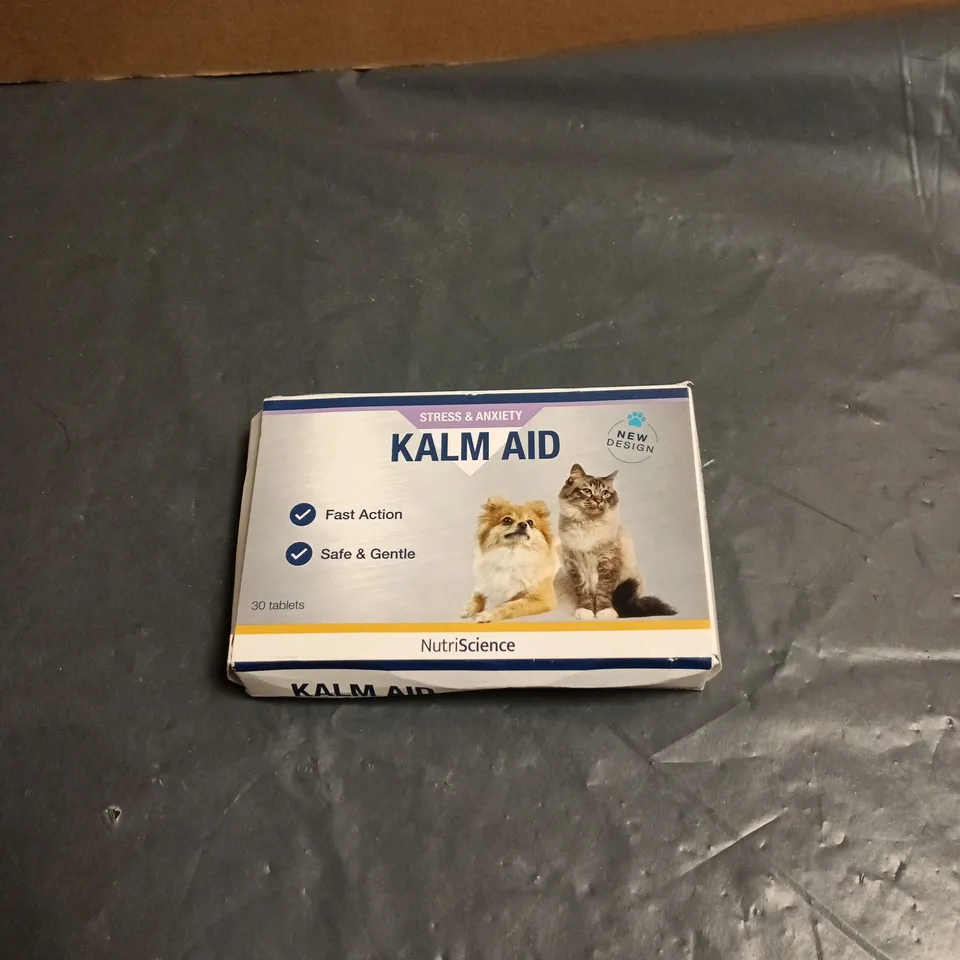 NUTRISCIENCE KALM AID 30 TABLES FOR PETS STRESS AND ANXIETY