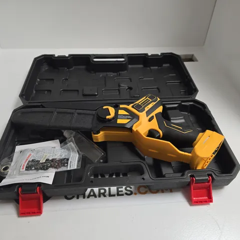 MINI CHAINSAW YL-7318 - CORDLESS, BOXED