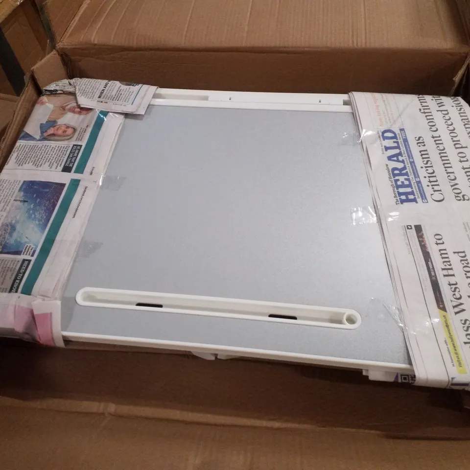 BOXED LAPTOP DESK - GREY