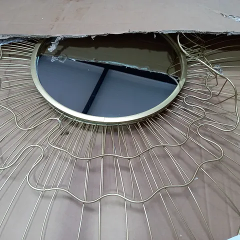 K BY KELLY HOPPEN RIPPLE WAVED MIRROR
