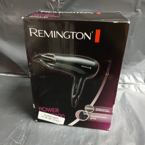 REMINGTON HAIR DRYER – 2000W CERAMIC IONIC GRILLE (BOXED)