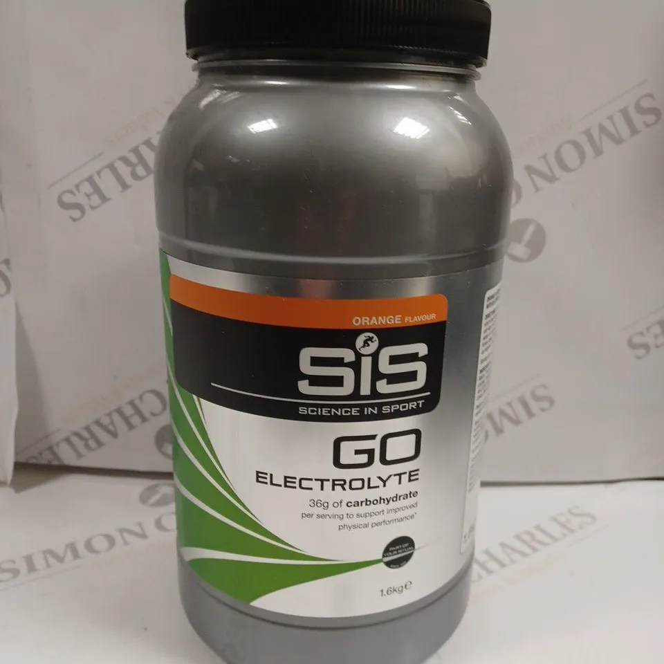 SEALED SIS GO ELECTROLYTE SUPPLEMENT - ORANGE 1.6KG