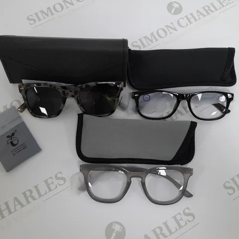 BOXED HUMMINGBIRD POLARISED SUNGLASSES & READER 3PC SET