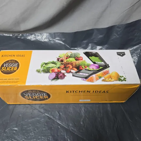KITCHEN IDEAS VEGGIE SLICER – 16 PCS (BOXED)