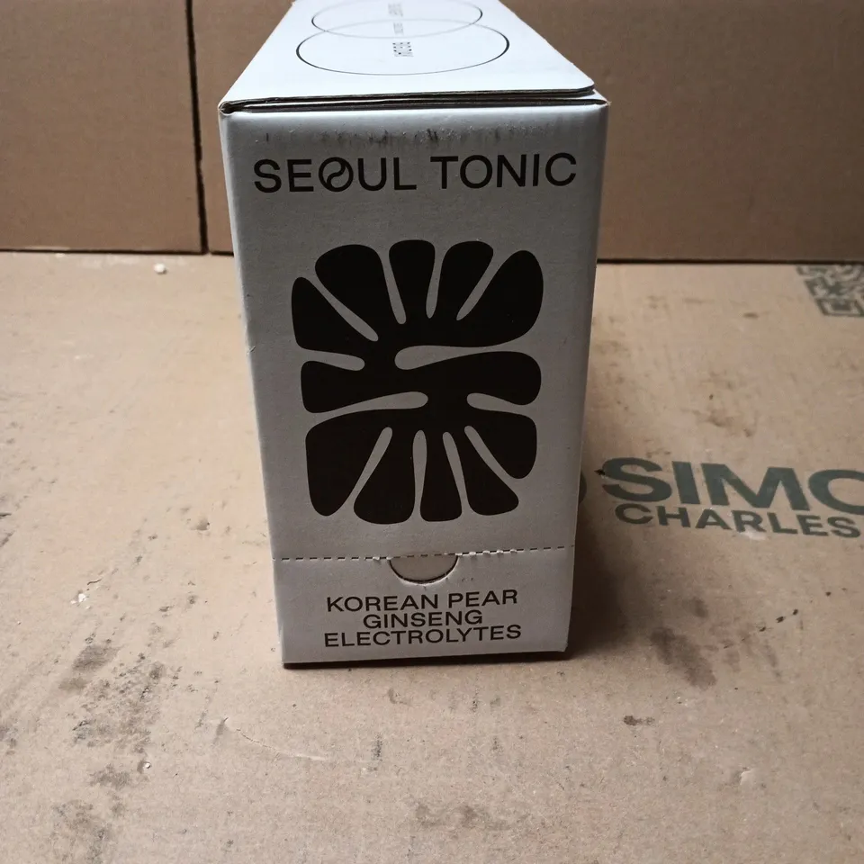 SEOUL TONIC KOREAN PEAR GINSENG ELECTROLYTES – 12 X 100ML POUCHES 