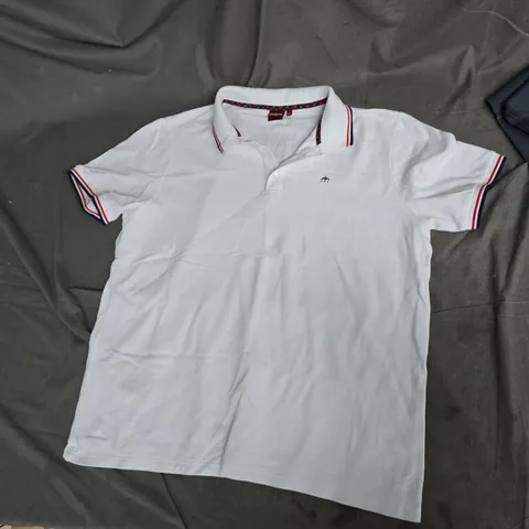 MERC LONDON WHITE POLO SHIRT β XXL (MEN'S)
