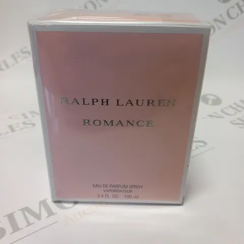 BOXED AND SEALED RALPH LAUREN ROMANCE EAU DE PARFUM 100ML