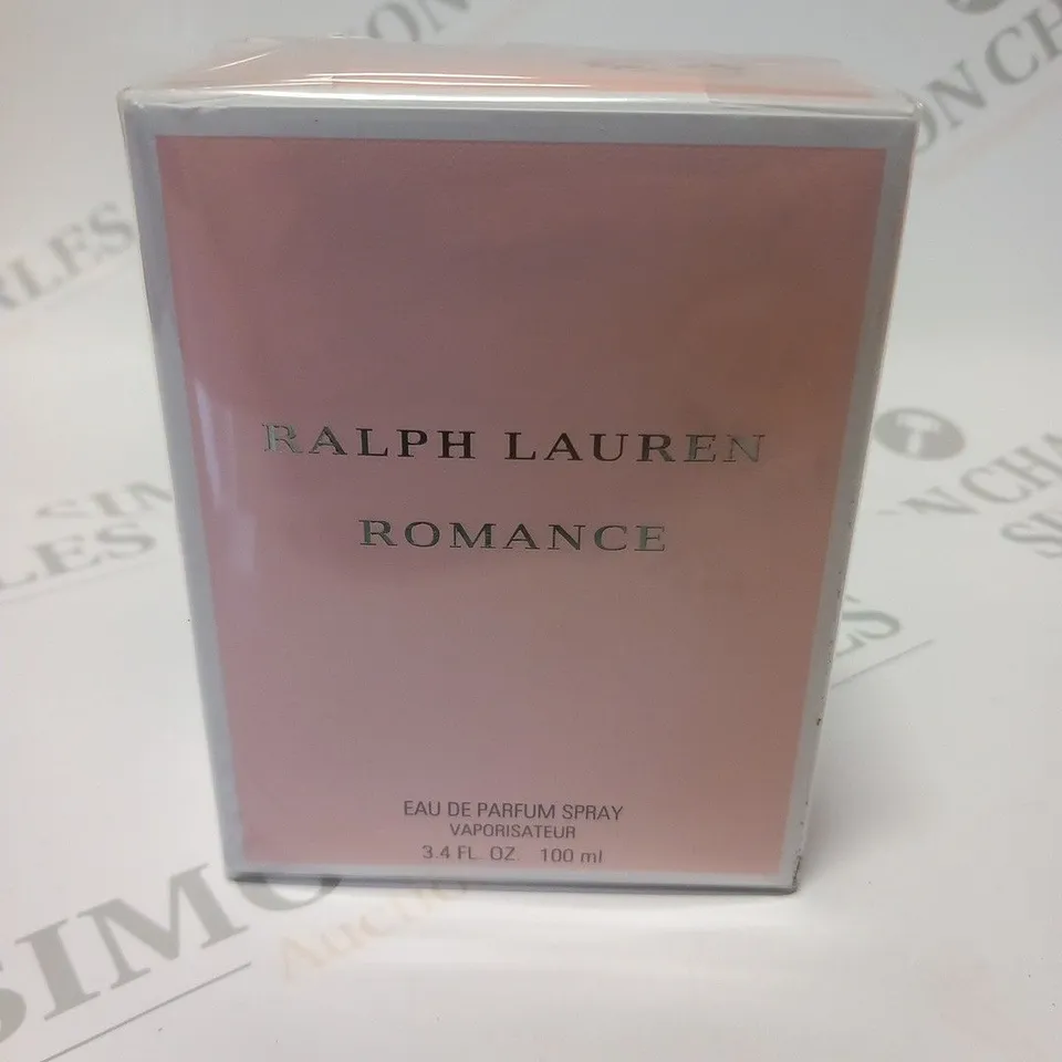BOXED AND SEALED RALPH LAUREN ROMANCE EAU DE PARFUM 100ML