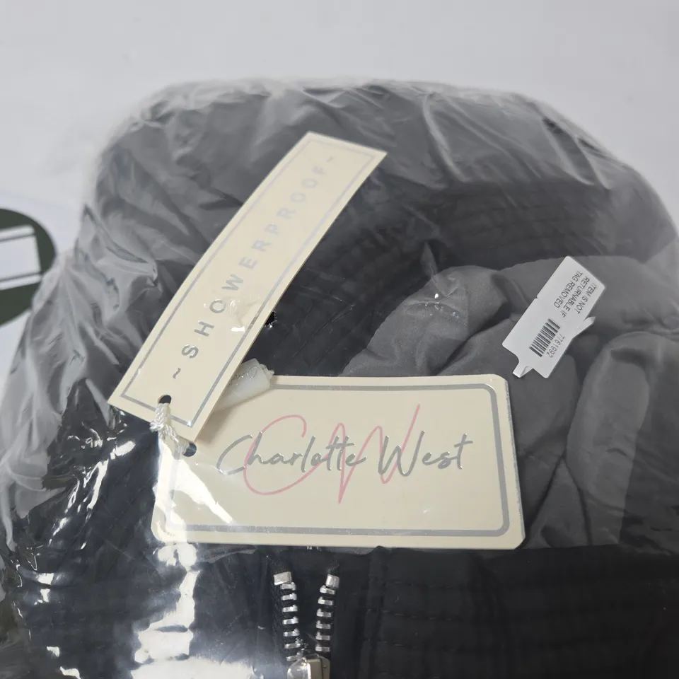 CHARLOTTE WEST MILA BLACK JACKET – UK SIZE 18