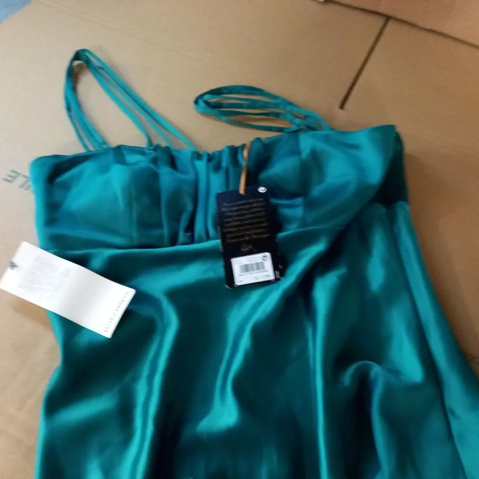 GERI BY NEXT GREEN OCCASION DRESS - 12